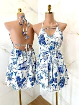 Vestido feminina Costa nua