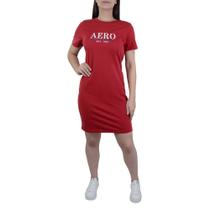 Vestido Feminino Aeropostale Moletinho Vermelho - 9811