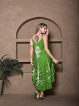 Vestido Feminino Alça Trapézio Moda Praia Resort Cor:PretoTamanho:G Vestido Feminino Alça Trapézio Moda Praia Resort Cor:PretoTamanho:G
