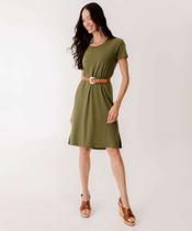 Vestido Feminino Básico Manga Curta Marisa-21010