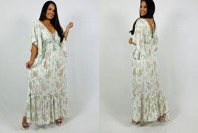 Vestido Feminino Branco - Tamanho 44 Vestido Feminino Branco - Tamanho 44