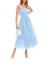 Vestido feminino BTFBM 2025, sem mangas, gola quadrada Vestido feminino BTFBM 2025, sem mangas, gola quadrada
