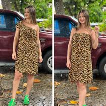 Vestido Feminino Ciganinha sem alça Com Babado Ombro a Ombro Em Liganete Malha Fria - Elegância e Conforto 12 a