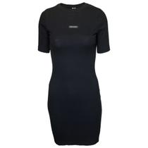 Vestido Feminino Colcci Sport Curto Slim Fit Canelado Vestido Feminino Colcci Sport Curto Slim Fit Canelado