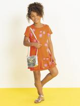 Vestido Feminino Com Estampa Rotativa Cativa Kids