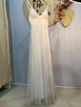Vestido feminino comprido branco tamanho m