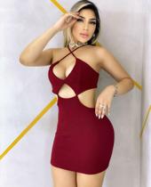 Vestido Feminino cor Vermelho tamanho M.