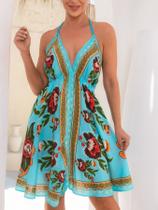 Vestido Feminino Curto Bordado Boho Costas Nua Indiano Vestido Feminino Curto Bordado Boho Costas Nua Indiano