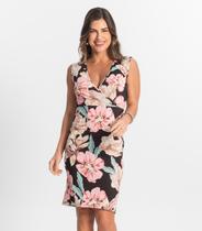 Vestido Feminino Curto Em Liganete Select Preto