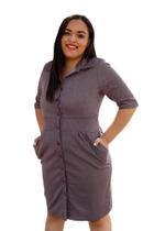 Vestido Feminino Dazul Moda Evangelica Feminina Manga 3/4 Outono 314 Vestido Feminino Dazul Moda Evangelica Feminina Manga 3/4 Outono 314