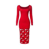 Vestido Feminino De Outono Inverno Com Decote Quadrado E Manga Longa, Estilo Y2K, Para Praia, Festa Vestido Feminino De Outono Inverno Com Decote Quadrado E Manga Longa, Estilo Y2K, Para Praia, Festa