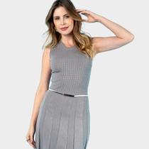 Vestido Feminino Em Modelagem Ajustada em Malha