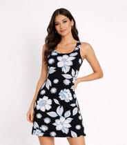 Vestido Feminino em Viscotorcion Infinita Cor Preto Vestido Feminino em Viscotorcion Infinita Cor Preto