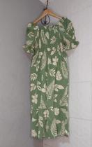 Vestido feminino estampado primavera