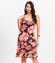 Vestido Feminino Estampado Select Rosa