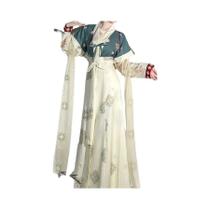 Vestido Feminino Estilo Chinês Retrô Hanfu: Vestido Tradicional Antigo Com Toque Moderno Para a
