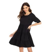 Vestido Feminino Godê Wind Endless Preto