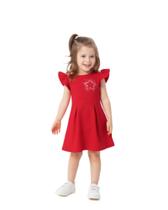 Vestido Feminino Infantil Malwee Tam: 04,06,08 Cores: lavanda, verde, vermelho, branco Vestido Feminino Infantil Malwee Tam: 04,06,08 Cores: lavanda, verde, vermelho, branco