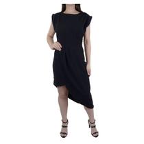 Vestido Feminino Lado Avesso Curto Preto - L1255