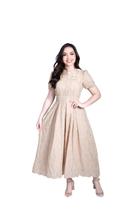 Vestido Feminino Lese Algodao Moda Evangelica Moderna