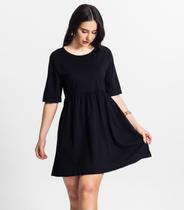Vestido Feminino Liso Select Preto
