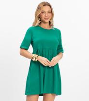 Vestido Feminino Liso Select Verde