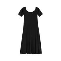 Vestido Feminino Longo Canelado