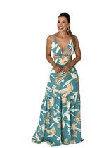 Vestido Feminino Longo Com Forro E Bojo De Alcinha Modinha