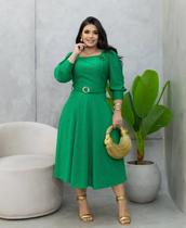 Vestido Feminino Max Lese Outono Inverno