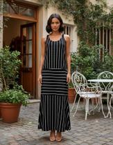 Vestido Feminino Midi Malha D Vera
