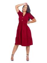 Vestido Feminino Midi Moda Evangelica 3 Marias