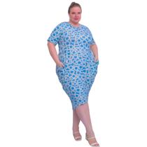 Vestido Feminino Moda Evangelica Plus Size