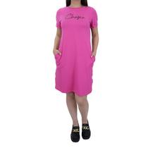 Vestido Feminino Olho Fatal Viscose Pink - 601