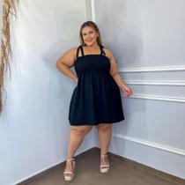 Vestido Feminino Plus Size Elastec Rodado 0623 Vestido Feminino Plus Size Elastec Rodado 0623