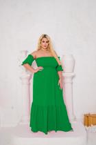 Vestido Feminino Plus Size Longo Ajustável Gestante Grávida Moda Evangélica Manga Verão Blogueira