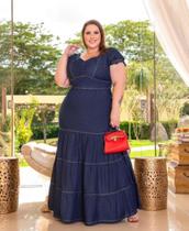 Vestido feminino Plus Size