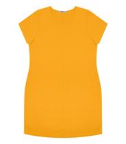 Vestido Feminino Plus Size Secret Glam Amarelo