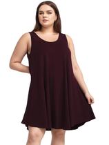 Vestido Feminino Plus Size Soltinho Regata Viscolycra 42 ao 50