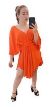 Vestido Feminino Plus Size Tendência Viscose Roupas R68 Vestido Feminino Plus Size Tendência Viscose Roupas R68