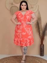 Vestido feminino plus size