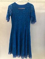 Vestido feminino renda flores Vestido feminino renda flores