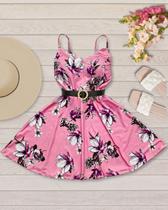 Vestido Feminino Rodado Estampado Moda Roupas Femininas