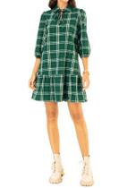 Vestido Feminino Seiki Linho Com Amarração Verde - 380758 Vestido Feminino Seiki Linho Com Amarração Verde - 380758