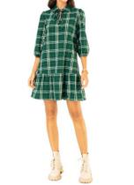 Vestido Feminino Seiki Linho Com Amarração Verde - 380758