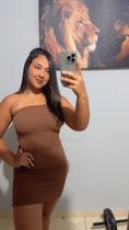 Vestido Feminino sem alça
