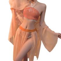 Vestido feminino sexy de cosplay Cheongsam da SINROYEE, vestido de empregada doméstica, de Halloween, vestido clássico de cosplay egípcio ou chinês (22)