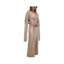 Vestido Feminino Solto Com Lantejoulas Para Outono/Inverno: Novo Lançamento Elegante Para Festas E