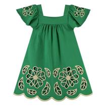 VESTIDO FEMININO VERDE ITALIA 8 milon