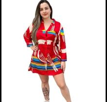 Vestido feminino vermelha