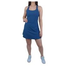 Vestido Feminino Vivame Com Shorts Score Azul - 3862E